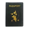 Funda para pasaporte-Negro