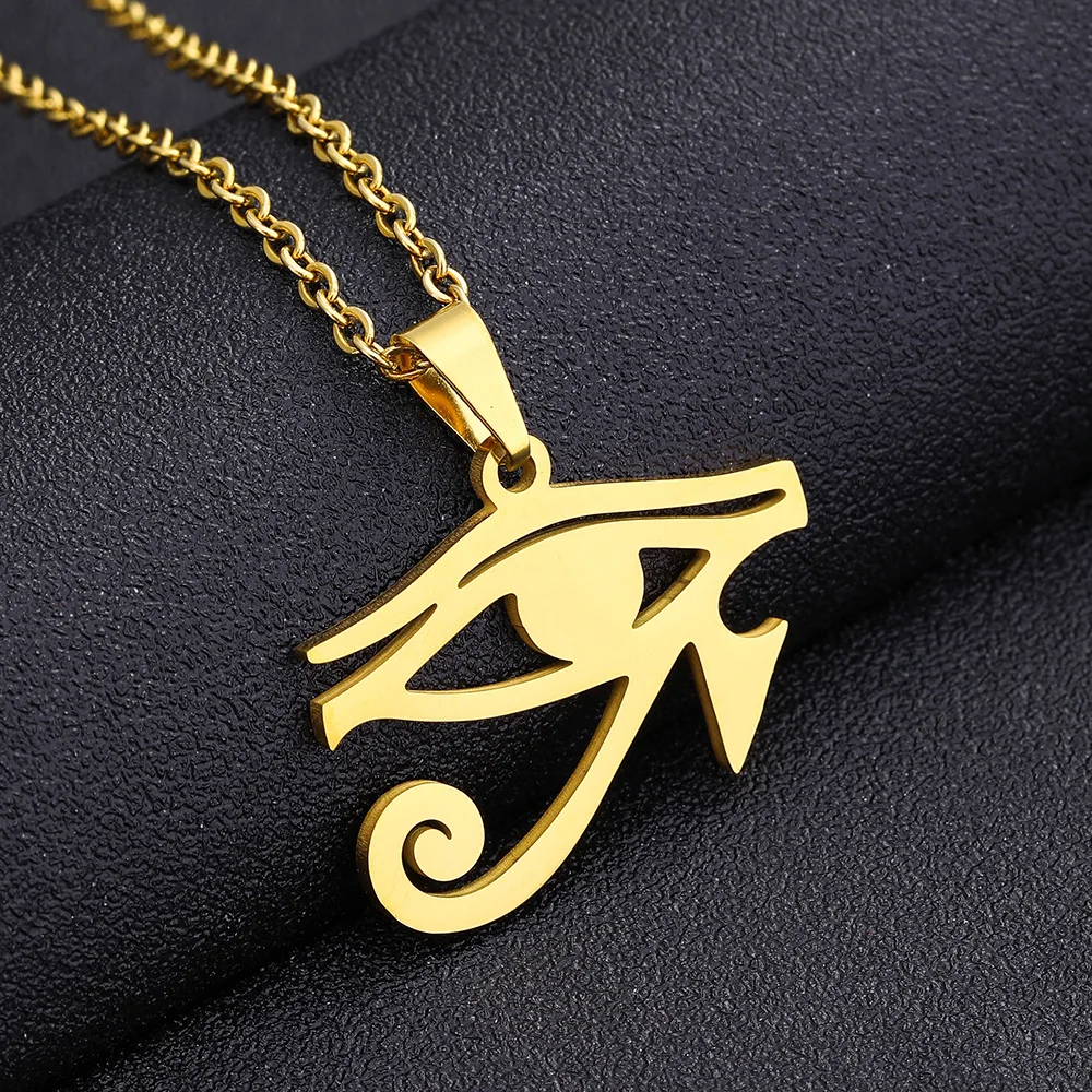 Collier Ancien Ras Du Cou En Argent Massif Style égyptien - Bijou Vintage