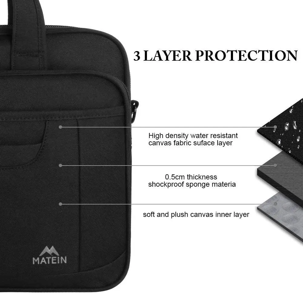 Laptop Messenger Bag With Magic Gnomes Design – 15.7 Inch Shoulder Bag For Work & Travel