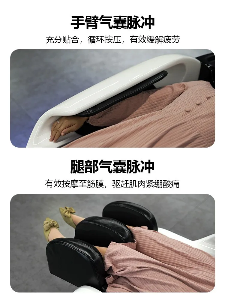 Luxury Automatic Electric Spa Head Water Therapy Shampoo Bed Hair