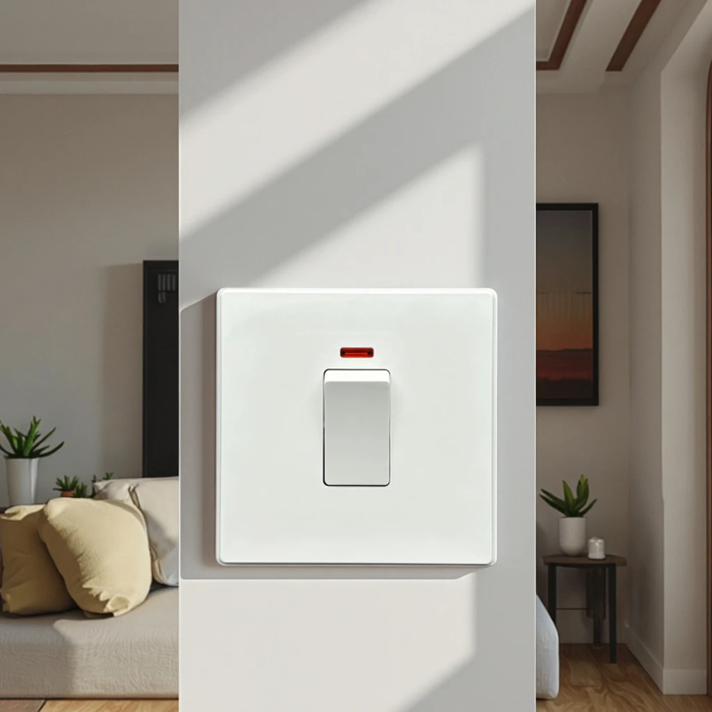 VNX V26 Series Wall Light Power Switch 86 Type 20A Water Heater Switch for Home