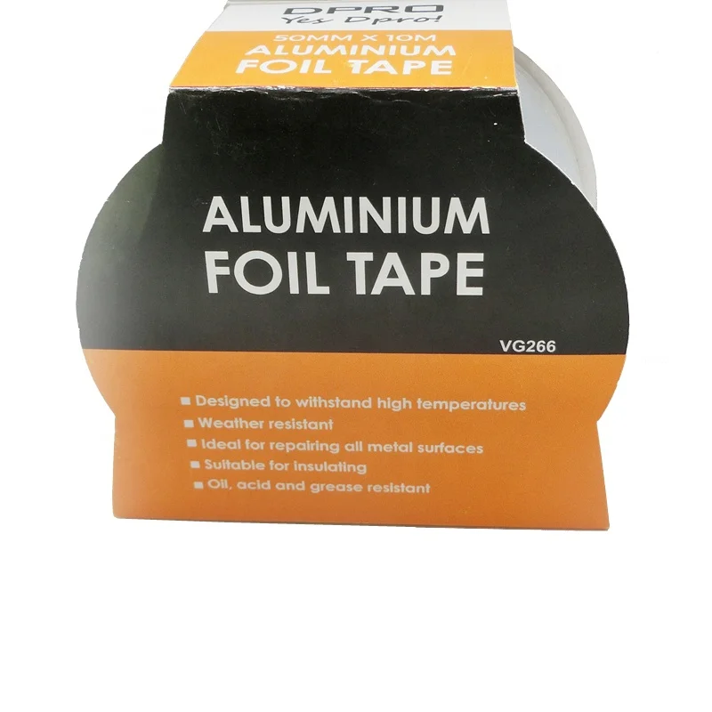 Heat Resistant Adhesive Aluminum Foil Tape Insulating Tape