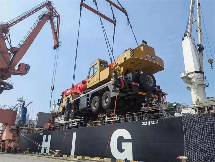 Sany Stc1000 Original Used Truck Crane Second Hand 100 Ton Hydraulic