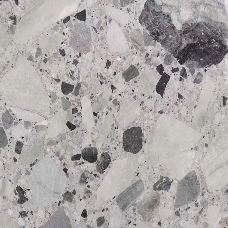 product hotel indoor decoration light slab pewter fossil grey marble-1