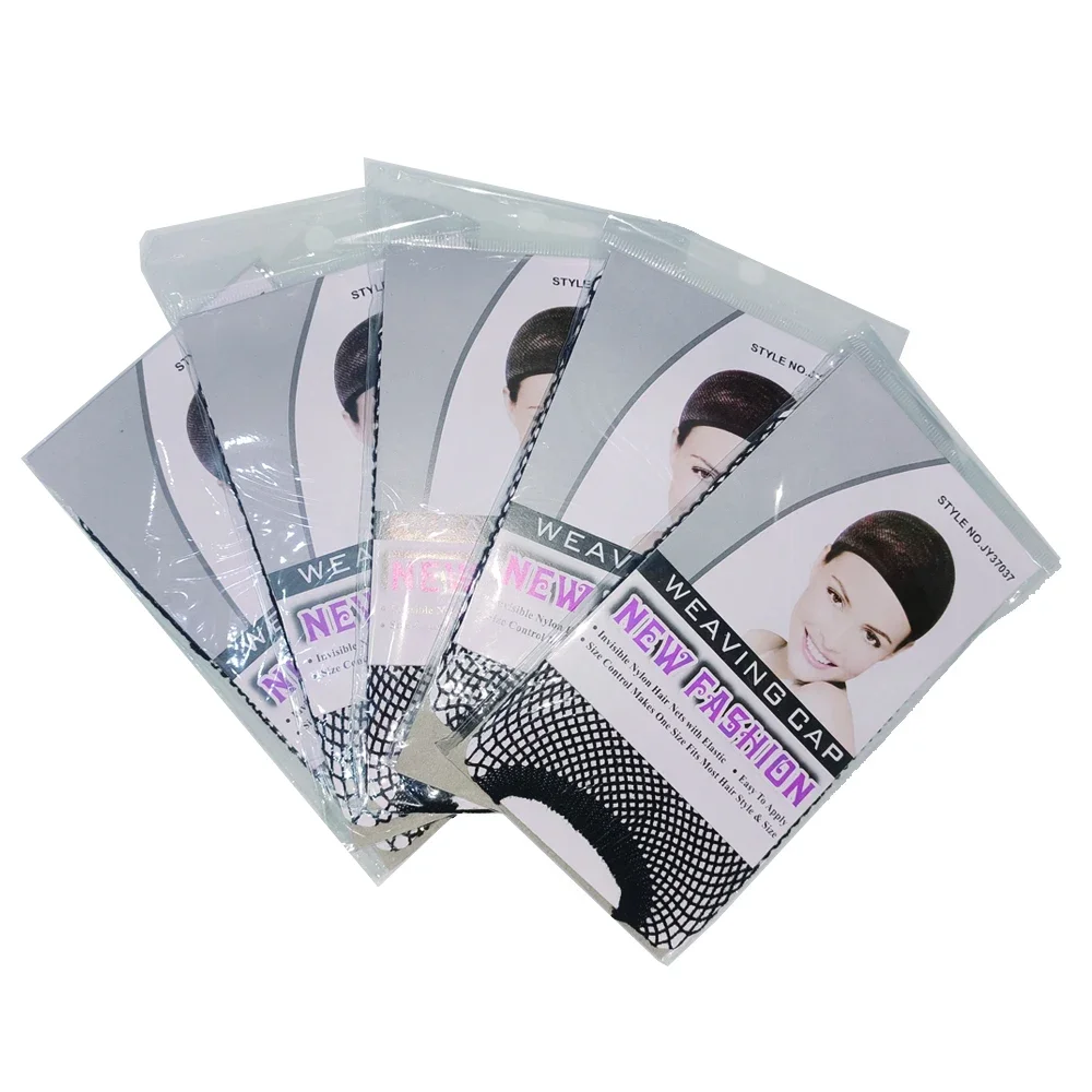 Rede de cabelo de nylon elástica elástica para cabelos, malha de moda, perucas para mulheres_voghion.com
