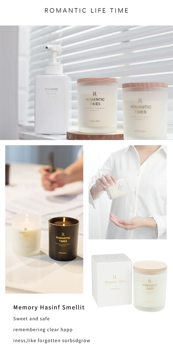 Cheap Scented Candles Home Decoration Plant Essential Oils Wholesale