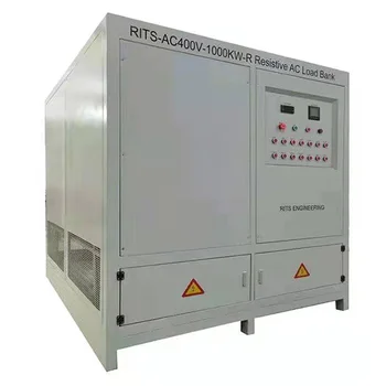 400V Three-phase resistive load bank 1000kW for generator load test