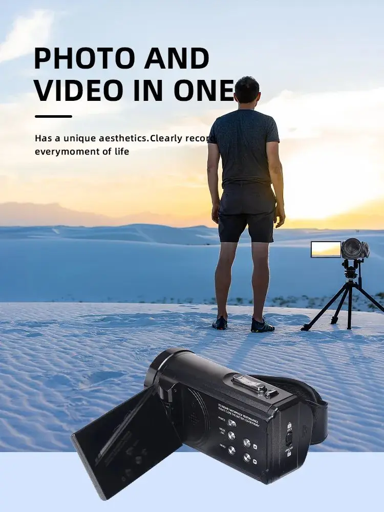 4k Action Camera HD Waterproof 56MP CMOS 4K 30fps Sports Underwater Camcorder