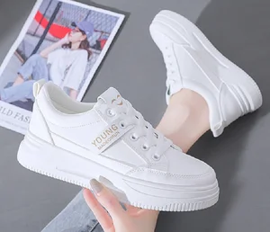 Popular Comfortable Breathable Mesh Woman Platform Sport Shoe Lady Fashion Custom ,Logo Sneakers Shoes