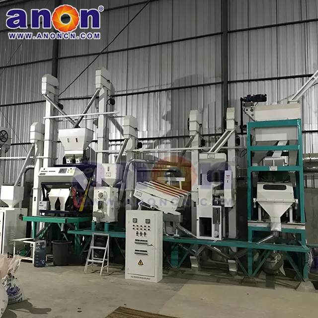  20-30 TPD Automatic Complete Rice Mill Plant High Polished Whole Rate Rice Mill Semi Auto Rice Mill