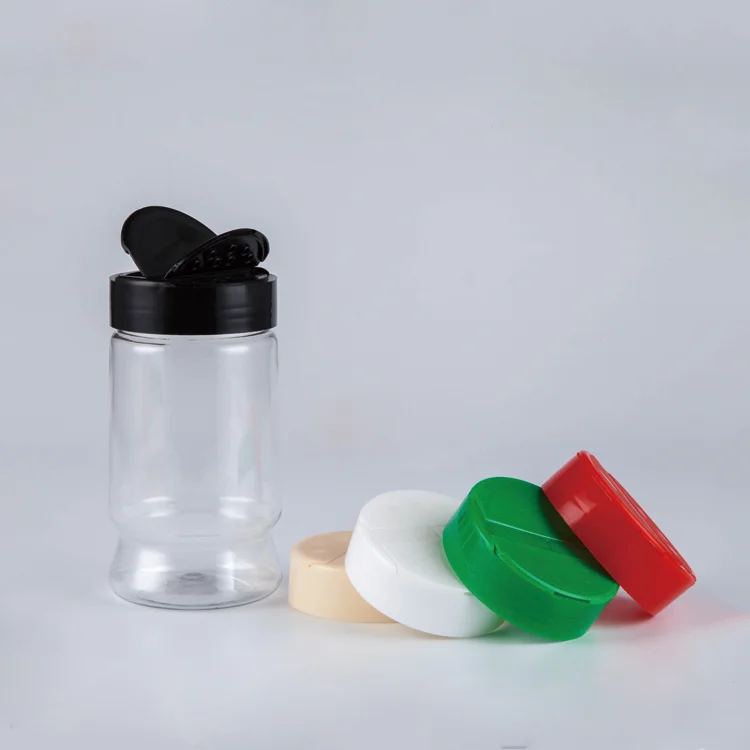 330ml 11oz 12oz Empty Plastic Salt Herb Storage Shaker Bottles with Lids