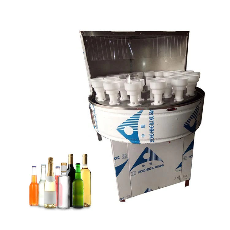 Полуавтоматическая пивная бутылка стиральная машина бутылки уборщик