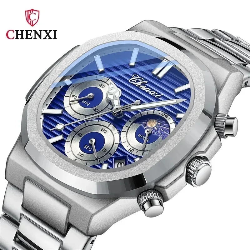 ちこ CHENXI 922 Men's Watch - Stylish Quartz with Chronograph