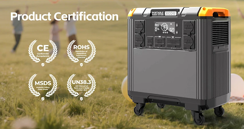 5376Wh Capacity Portable Power Station with MPPT Controller and Multiple Charging Options Solar Generator