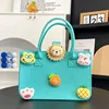 Light blue lion animal doll