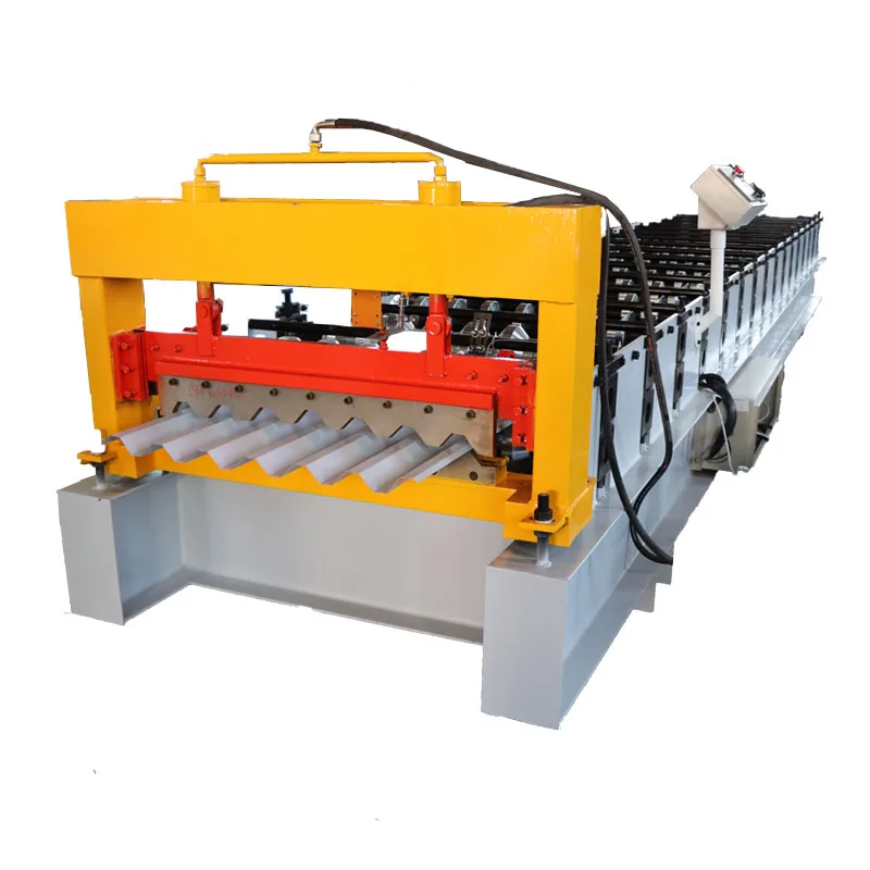 High Speed IBR Extrusion Building Material Factory Sale Trapezoidal Glazed Metal Roof Tile Making Machinery Steel Sheet Roll for
