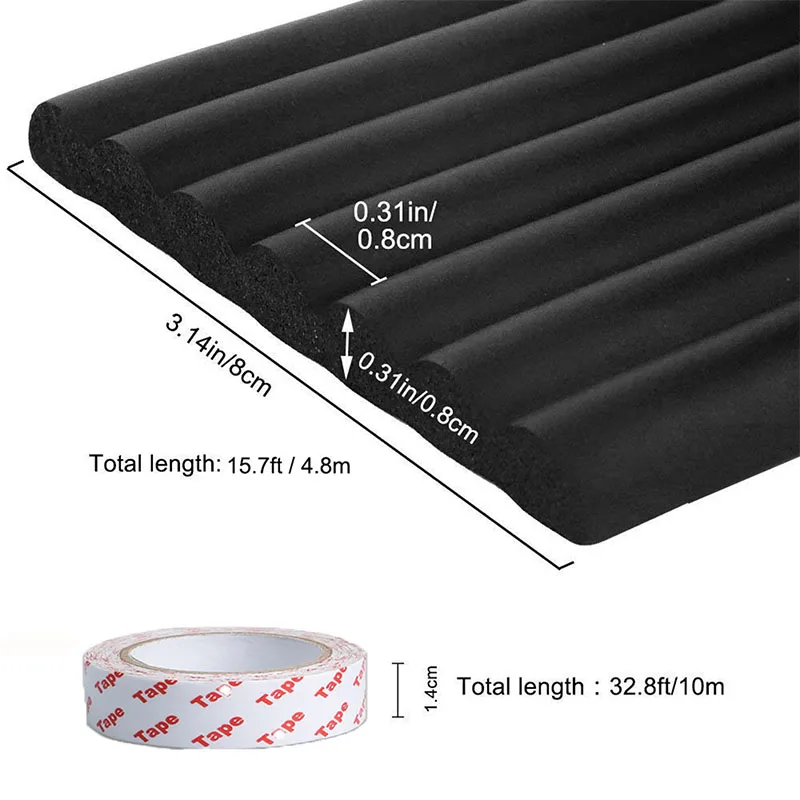 Baby Proofing Edge Guards Padding, 14.7ft Extra Wide Edge Protectors with Stronger Adhesive Tapes for Sharp Edge of Table, Desk
