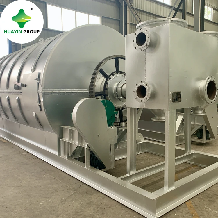 Huayin Waste Plastic Pyrolysis Reactor 60t Tyre Pyrolysis Machine to Fuel Oil