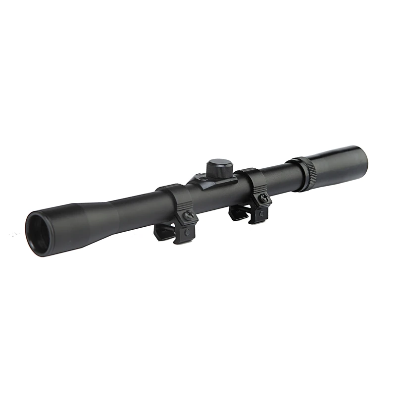 China Manufacturer Long Range Hunting Scope 4X20 Tactical  Scope with  Mounts