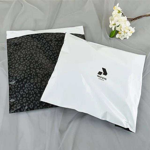 Custom Logo Biodegradable Compostable Postage Satchels Envelopes Shipping Courier Poly Plastic Mailer Mailing Bags For Clothing supplier