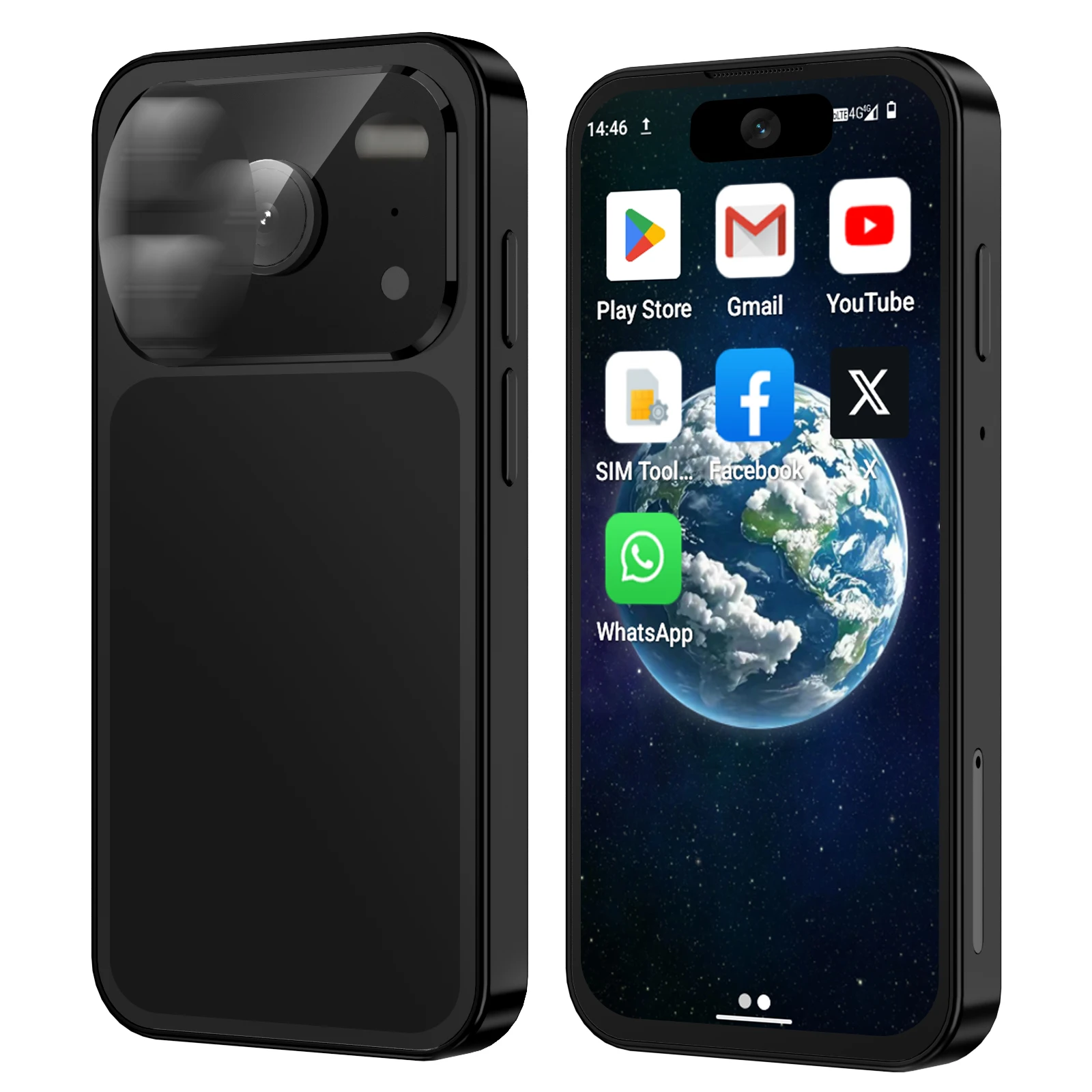 2026 New XS17 PRO 3.88inch Mini Android Phone 3GB+32GB Quad Core