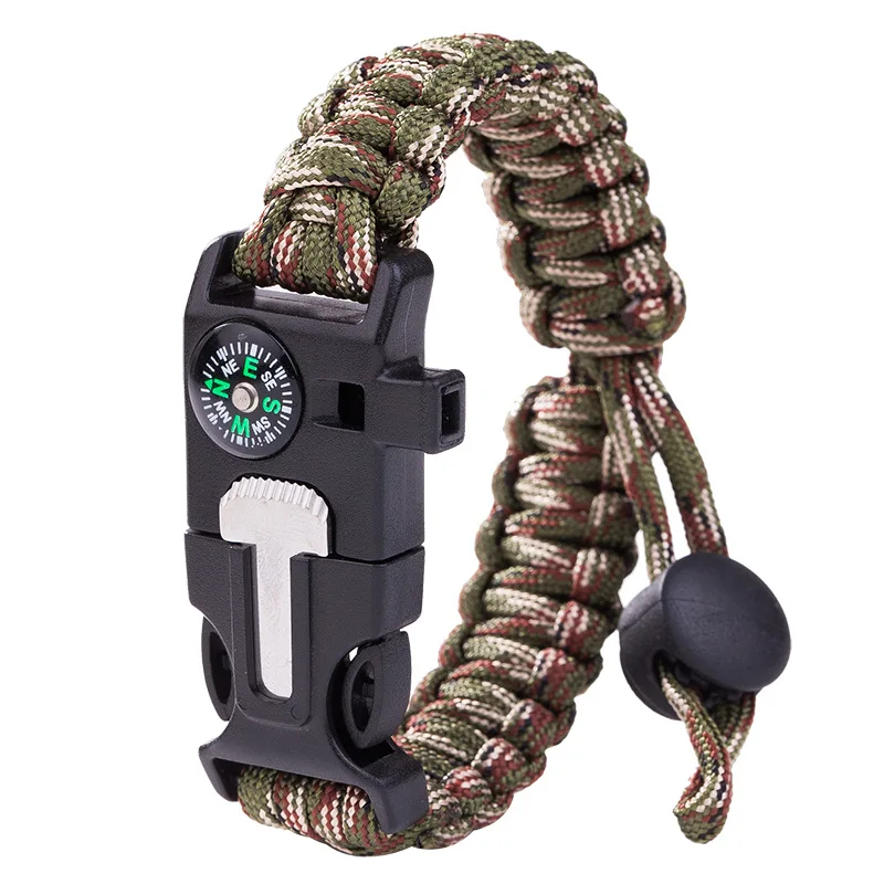2024 Compass Twine Cutter Flintstone Parachute Bracelet Multi ...