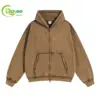 khaki-blank hoodie