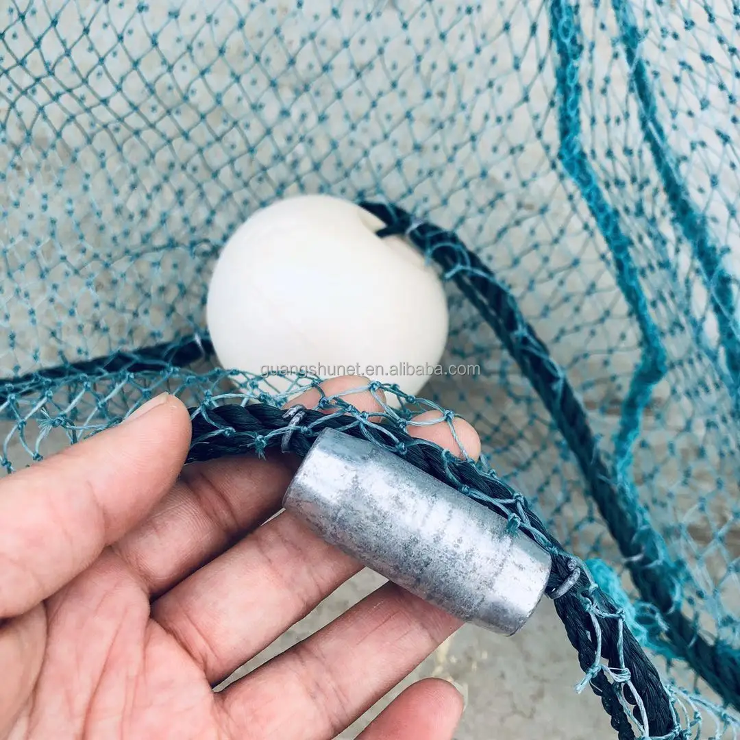 PE Multifilament Fish Farming Net Knotted Shrimp Seine Nets Drag Trawling  Net