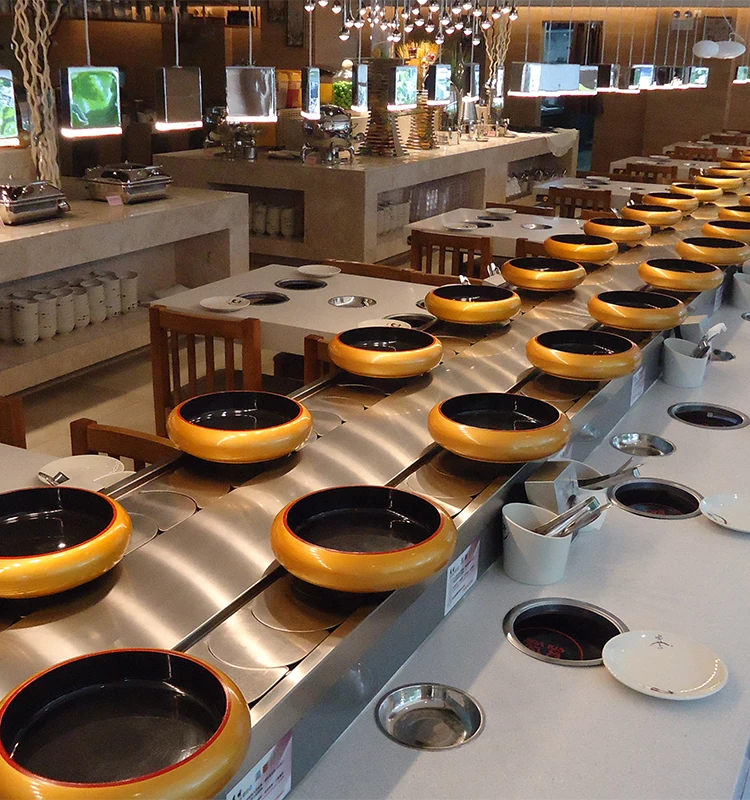 Hangdi 110v Intelligent Hot Pot Conveyor Belt Restaurant Buy Popular