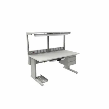 Workshop Assembly Line Working Table With Drawer Anti Static Work ...