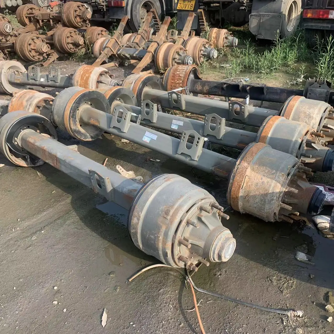 High Quality Used Axle Germany Type And American Type Buy Used Fuwa