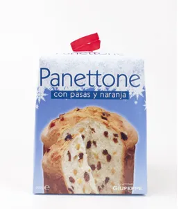 Fartons Polo Sl High Grade Traditional Recipe Sweet Bread Delicious Panettone 500Gr Raisins & Orange Margarine Blue Box