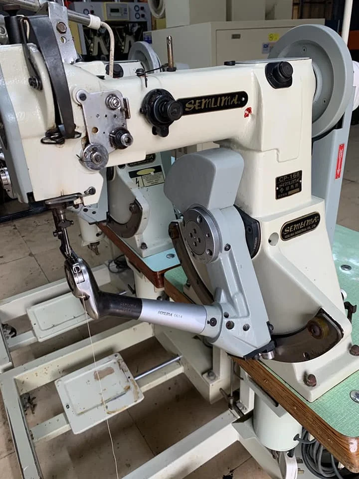 High Quality Chinese Taiwan Brand Semlima Side Seam Sewing Shoe Sole Stitching Machine CP-168 / CP-169 for Sale