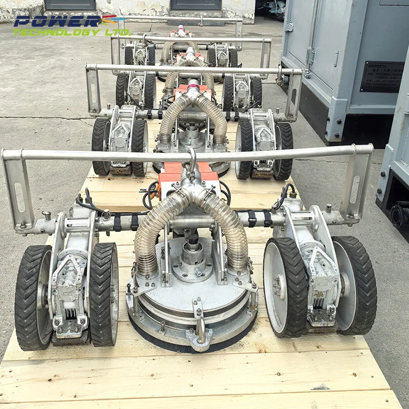 Automatic Boat Cleaning Robot with Rust Remove Pump Unit New Condition for Car Wash Shops and Optics Industries