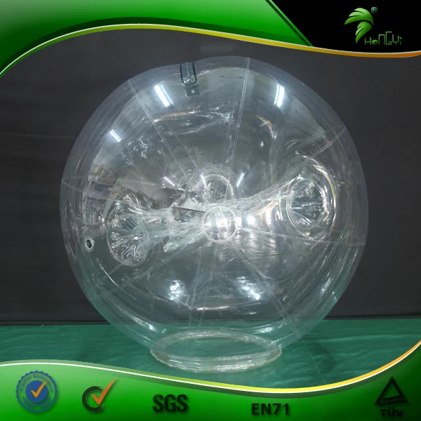 Customized Inflatable Clear Ball Suit Hongyi Transparent Inflatable Blueberry Costume Rolling Balloon