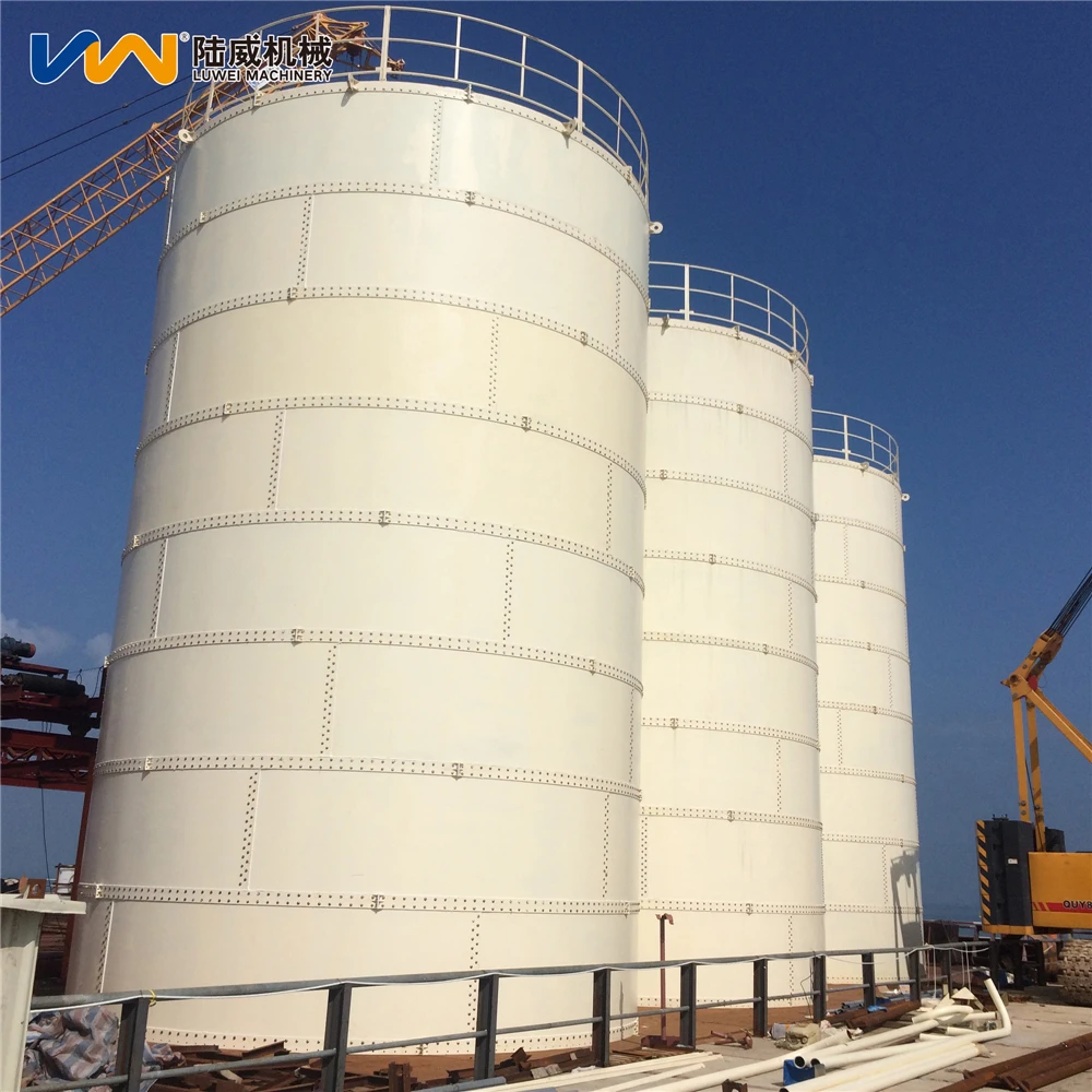 Cement Silo with Roof Structure and Steel Steel Structure