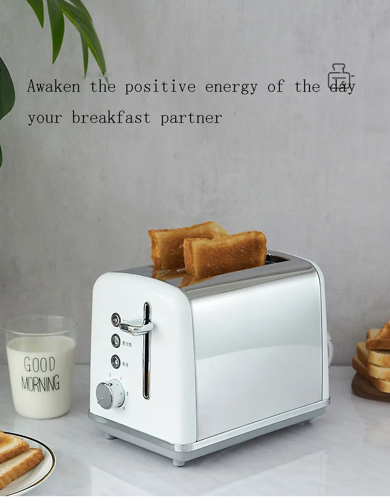 Iec Stainless Steel Portable Toaster Grilled Sandwich Toaster Maker For