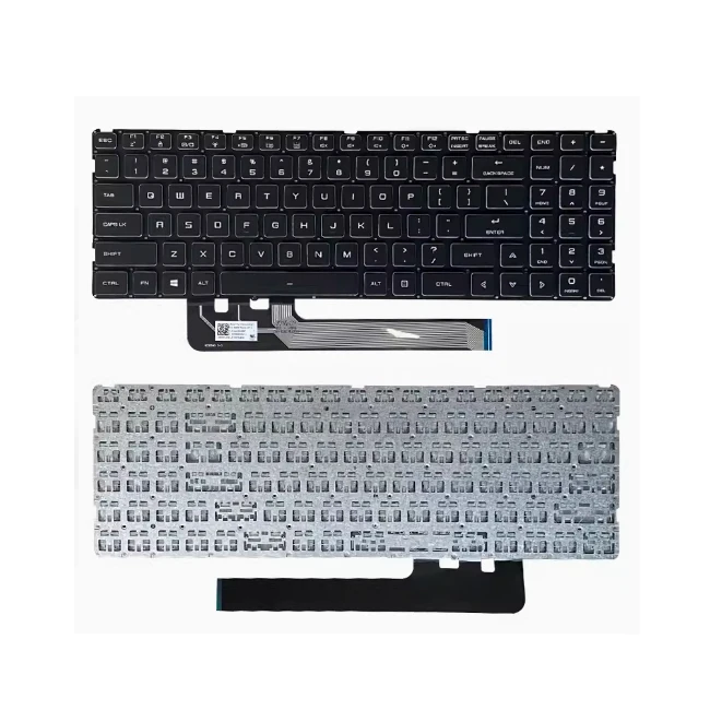 Keyboard for Hasee  Z7M KP5GZ CT5GA CT5VH CT7VH CT7GS GK5S01  Laptop Keyboard Z7M KP5GZ CT5GA CT5VH CT7VH  Us Notebook Keyboard