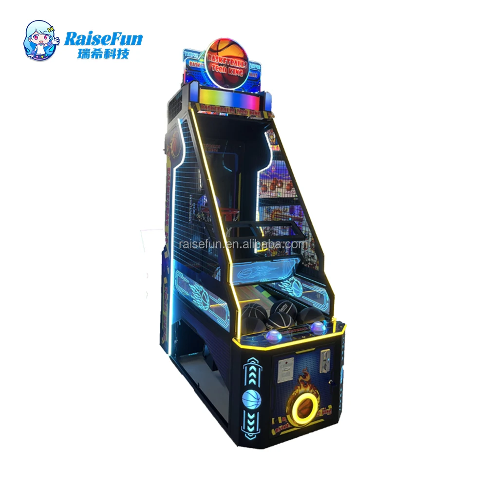 Coin Operated Arcade Basketball Shooting Game Machine 42 Inch LCD Screen Basketball Arcade Game Machine