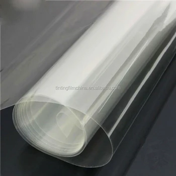 Clear Polyester Anti Explosion Shatter Proof Impact Protection Security Window Film  12 MIL safety films in 152cm*30m