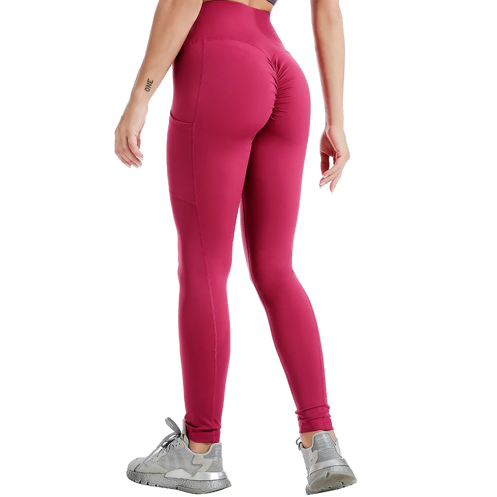 Pocket,Yoga Pants,Butt Lift Leggings 