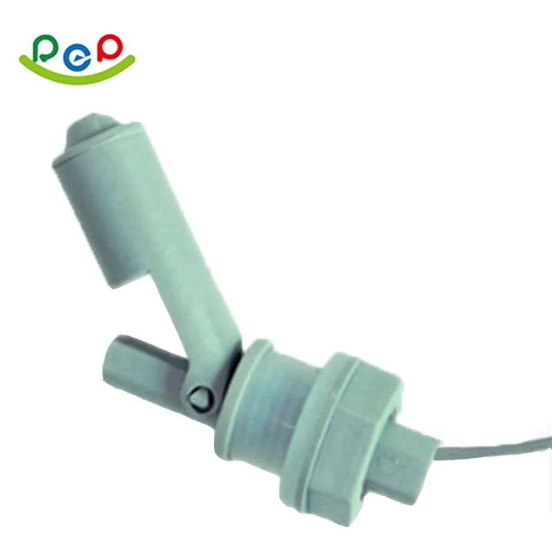 Side Mounted Horizontal Liquid Level Switch M16 Float Level Switch PTFE Plastic Acid Alkaline Liquid Level Sensor
