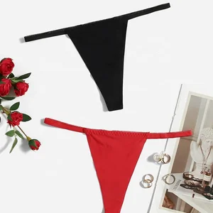Fashion Design Thong Lingerie Erotic Women Underwear G String on Pants Manufactured by Factory