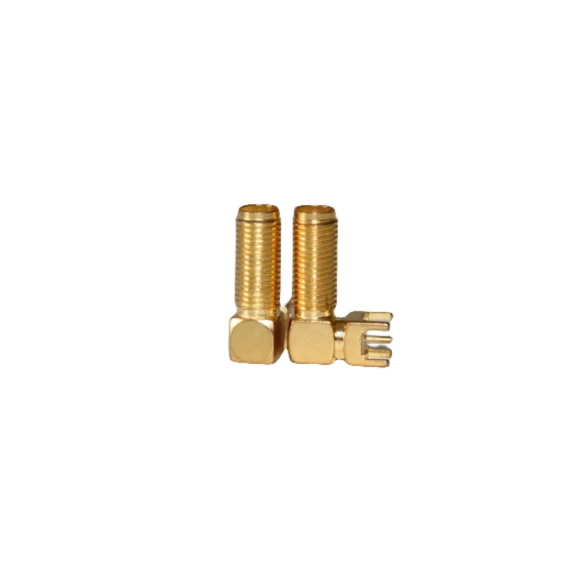 product factory sma kwe coaxial connector 20mm foot sma pcb connector right angle female sma connector-1