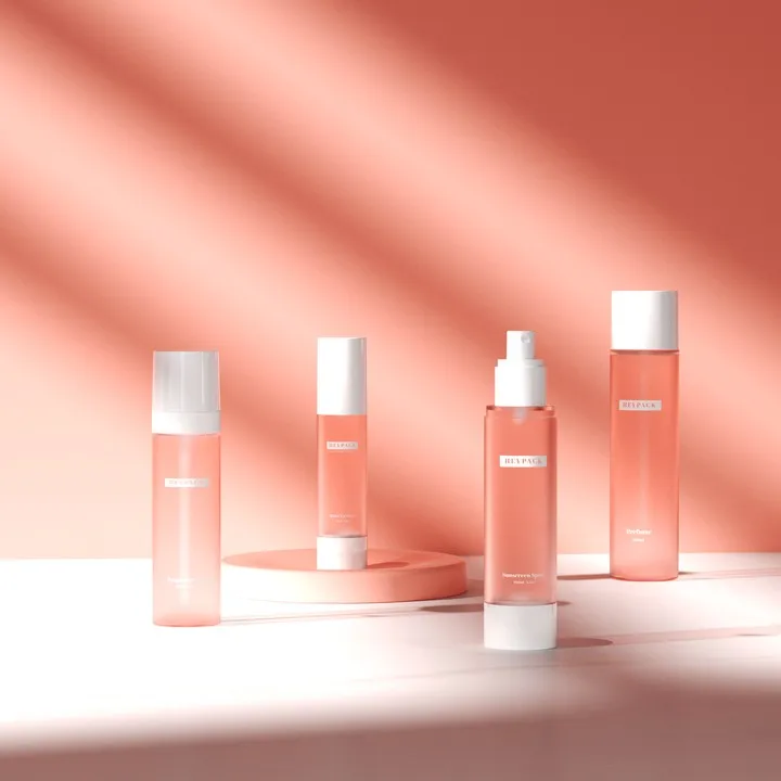 50ml 100ml 150ml 250ml Plastic Perfume Spray Bottle With Aluminum Valve Sprayer