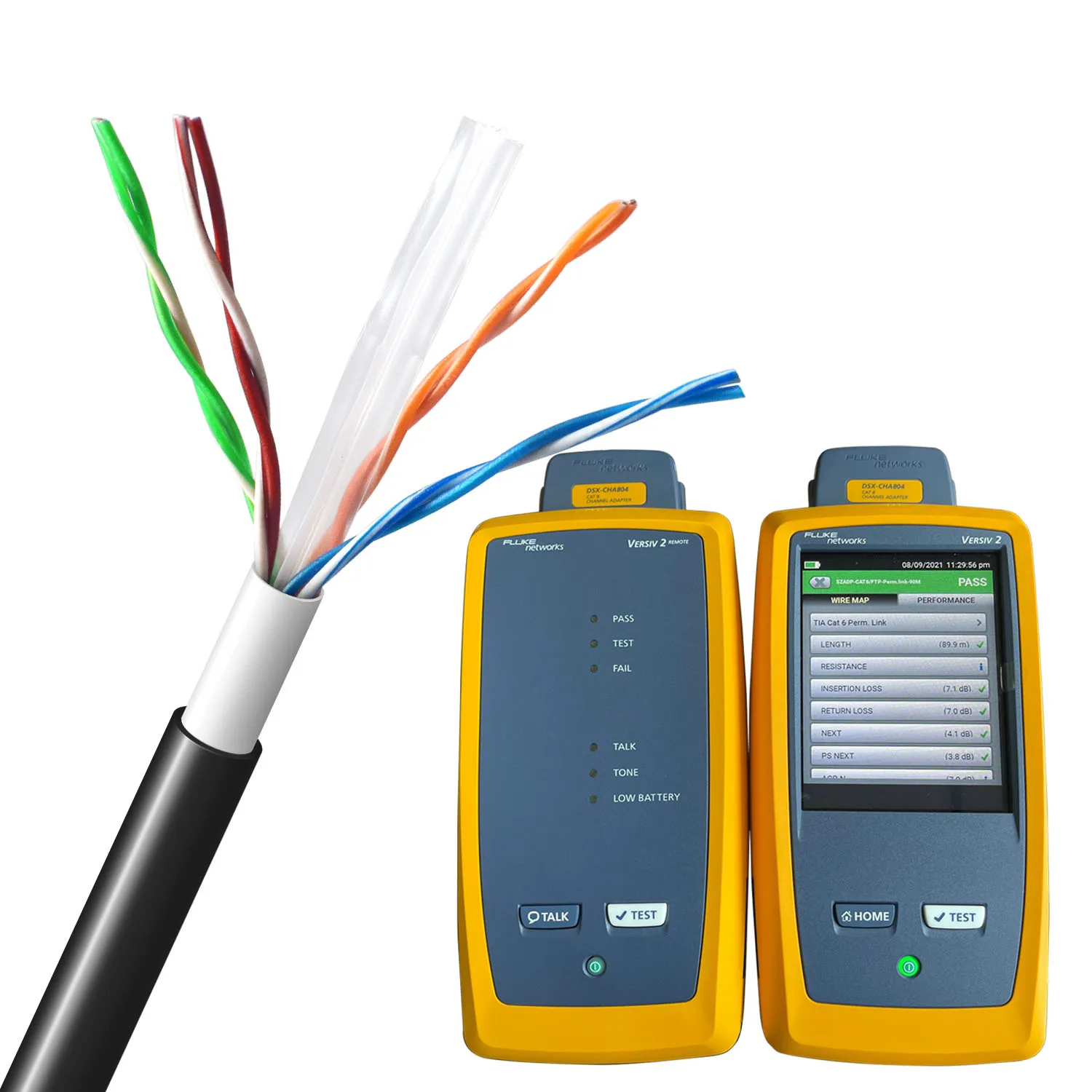 UTP  CAT6E OUTDOOR NETWORK CABLE 250MHZ COPPER  DTX1800
