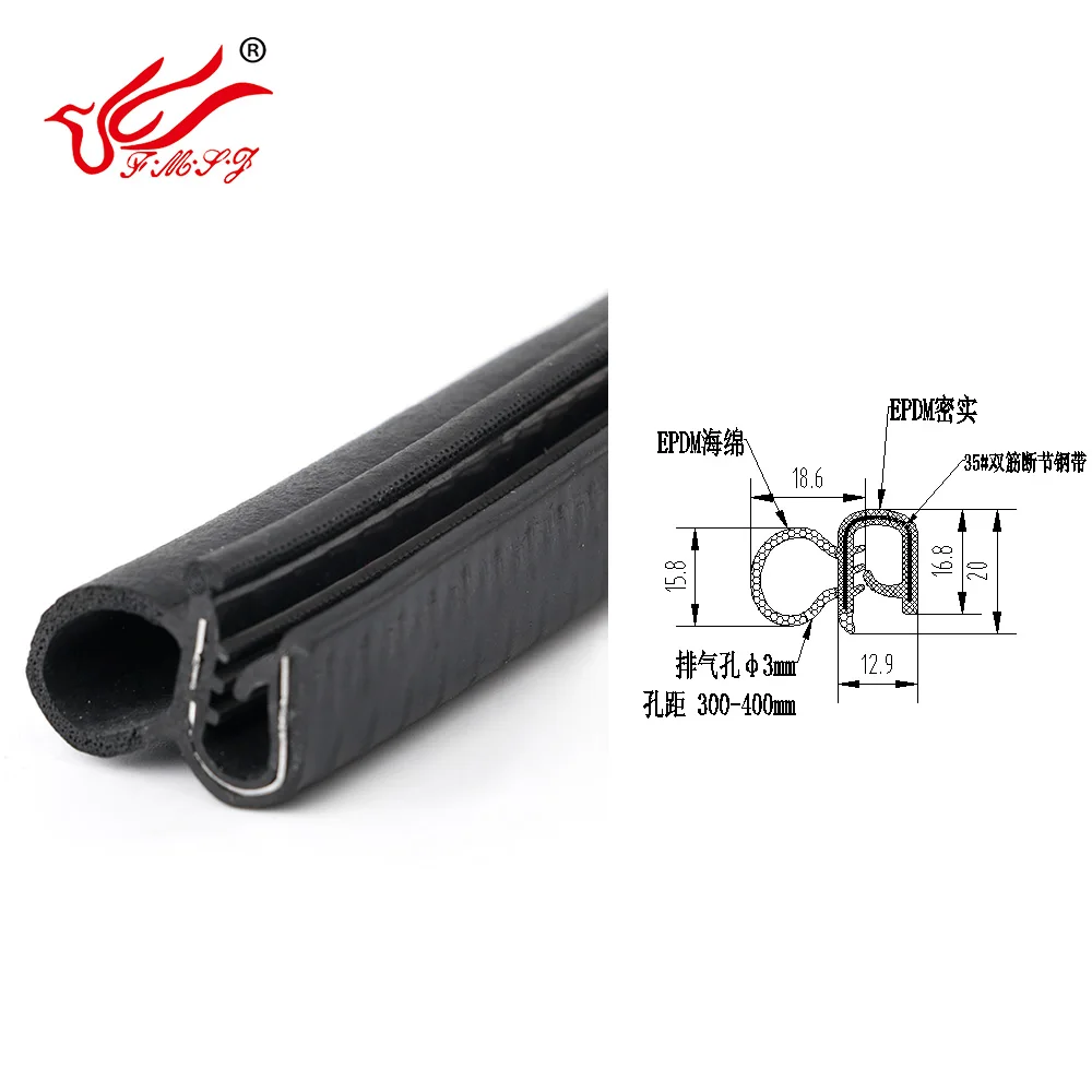 Customize Car Window Rubber Seal Rubber Product Automotive Rubber Door
