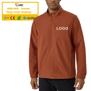 Custom Active Mens Jackets Running Hiking Outdoor Windproof and Waterproof Windbreaker