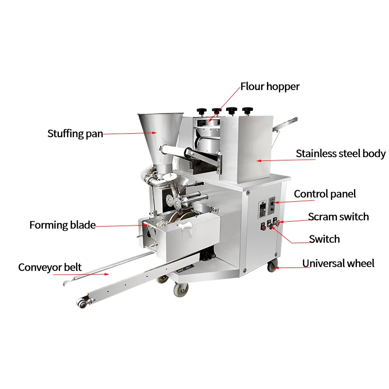 Factory Directly Provide Automatic Dumpling Making Machine