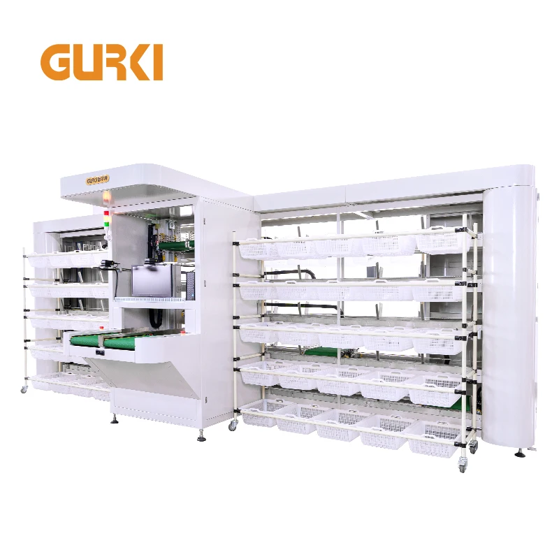 GURKI Automatic 3D 3D Seeding Wall Sorting System Efficient Assembly Line Sorter for E-commerce Sorts Shoes & Garments